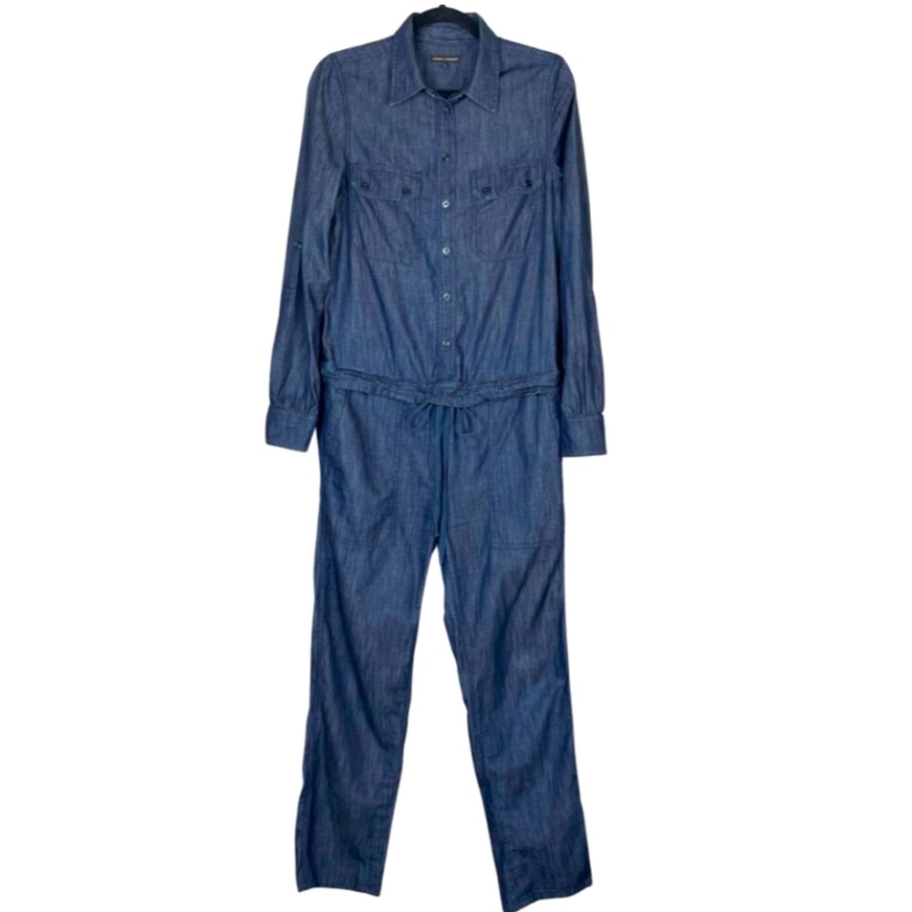 Citizens of Humanity Annaika Dark Wash Denim Jumpsuit Size Small